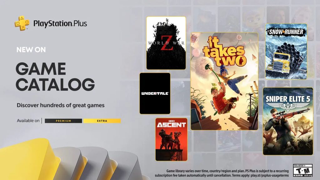 PlayStation Plus Extra-Premium - July 2023