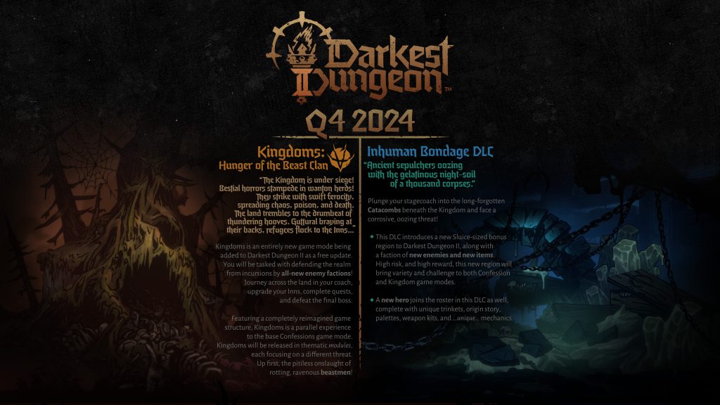 Darkest Dungeon 2 -Kingdoms Module and Inhuman Bondage