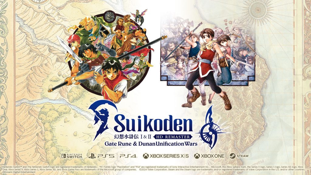 Suikoden 1 and 2 HD Remaster Gate Rune and Dunan Unification Wars