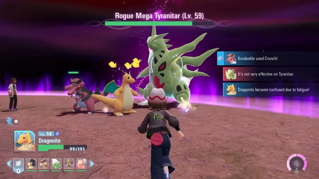 Pokemon Legends Z-A_Rogue Mega-Evolved Pokemon