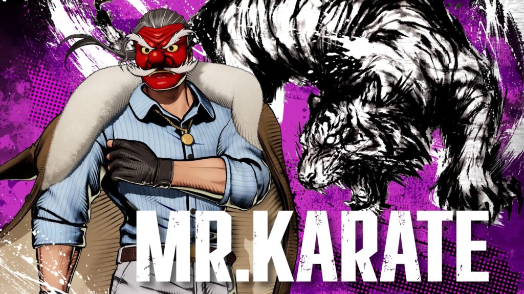fatal fury city of the wolves mr karate